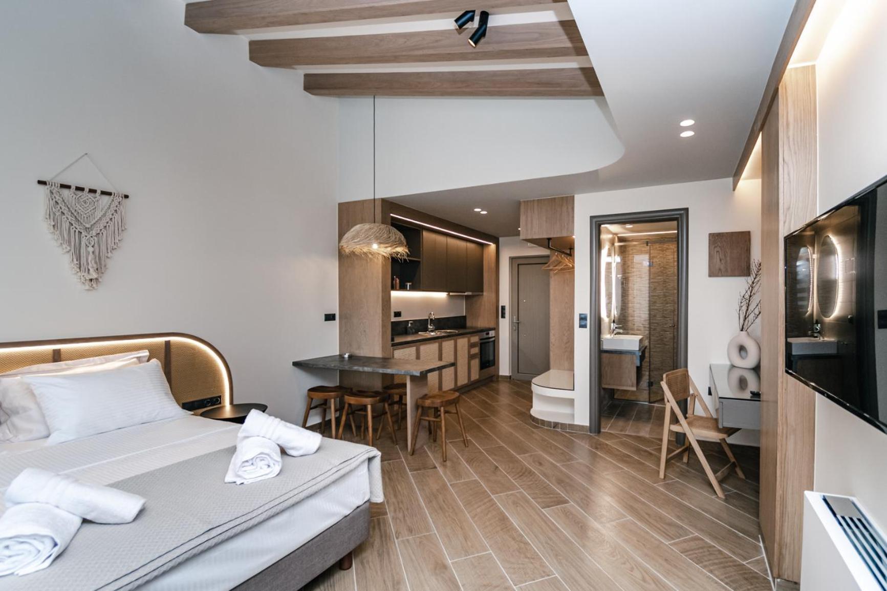 Terra Helios Suites & Studios Kyparissia Habitación foto